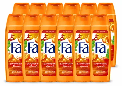 Produktbild von 12 x Fa Douchegel Empowering Moments - 250 ml - Vorteilspackung - 12 Stücke