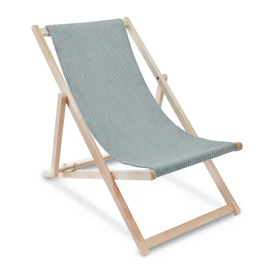Image de Dreamroots Chaise longue pliante en bois, jusqu'à 130 kg, Chaise longue pliante avec dossier inclinable en 3 positions, Lincoln Green Lily