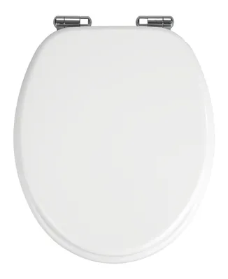 Image de WENKO SIÈGE WC Urbino Abaissement automatique Couvercle WC Lunettes MDF Salle de bains WC visiteurs
