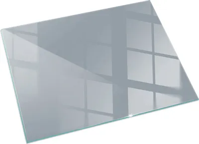 Immagine prodotto di Colore: grigio – Piastra di base in vetro per – stufa a legna – Piastra per camino in vetro – Vetro protettivo – Piastra parascintille – Piastra di base in vetro refrattaria – Piastra termoprotettiva – Protezione per pavimento in vetro – 60x40 cm