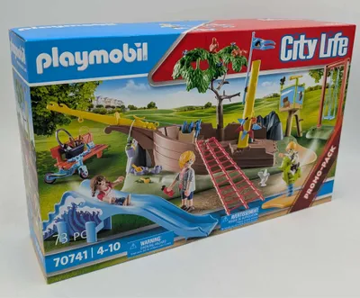 Produktbild von PLAYMOBIL City Life 70741 Abenteuerspielplatz mit Schiffswrack