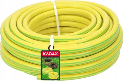 Produktbild von KADAX Gartenschlauch aus PVC-Materialien "Hol", 3-lagiger Schlauch, Wasserschlauch für Rasenbewässerung, 1/2 Zoll
