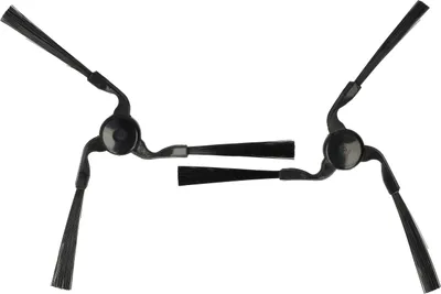Produktbild von vhbw 2x Seitenbürste Ersatz für Yujin Roboter P034, P035 für Saugroboter - Reinigungsbürsten Set, links/rechts, schwarz