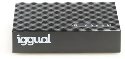 Imagen del producto de iggual GES5000 Switch 5xGB Gigabit 1000 Mbps