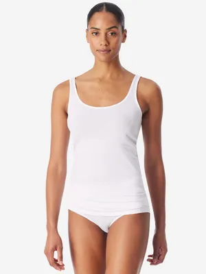 Produktbild von Schiesser Damen Tanktop 2-Pack 95/5 - weiss - Größe 36