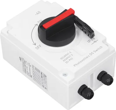 Obrázok produktu pre DC1200V 32A Fotovoltaický odpojovač odpojenia Solárny PV prepínač IP66 Vodotesný
