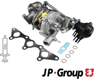 Produktbild von Turbolader JP GROUP 6117400300 für SMART CITY-COUPE (450)