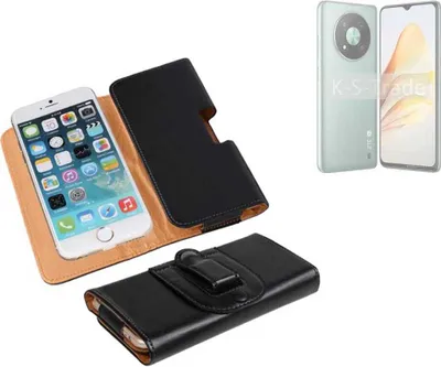 Produktbild von K-S-Trade Schützhülle Handyhülle kompatibel mit ZTE XiaoXian 50 Holster Gürtel Tasche Schutzhülle Handy-Tasche Smartphone Case Seitentasche