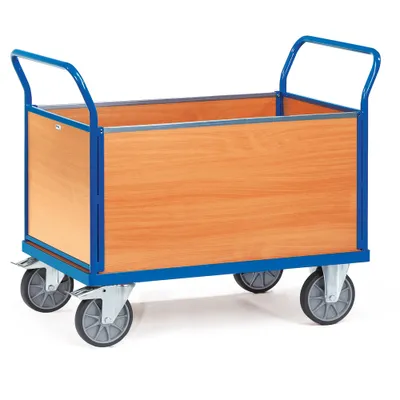 Produktbild von Fetra Vierwandwagen 600 kg Ladefläche L x B 1000 x 600 mm