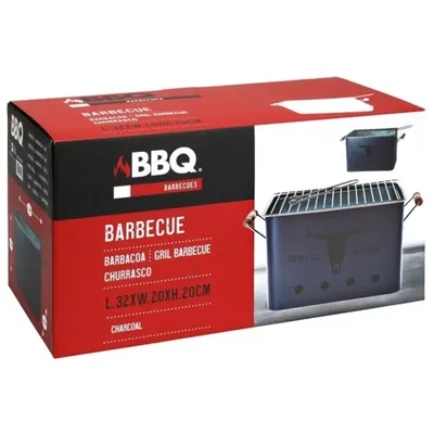 Produktbild von ProGarden Grill Rechteckig Matt Dunkelblau