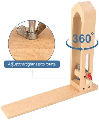 Image de Outil en bois réglable - 350 x 390 x 80 mm - Robuste et durable