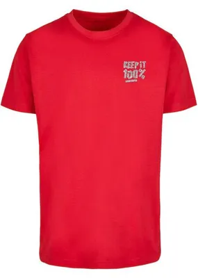 Obrázek produktu pro Pánské tričko Mr. Tee Keep It 100% Tee cityred - S