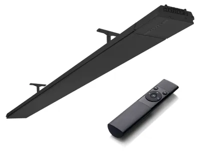 Produktbild von Heatstrip Heizstrahler Design THD 3200 Watt Fernbedienung Schwarz Elektroheizer