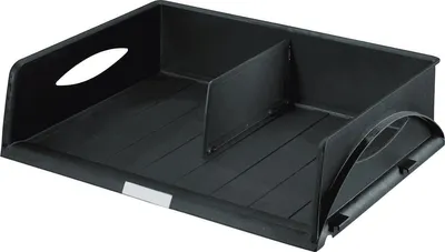 Produktbild von Leitz Sorty Ablagekorb Querformat A3, Schwarz, Polystyrol