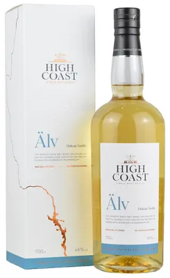 Produktbild von High Coast Älv - Delicate Vanilla - First Fill Bourbon Cask Matured - Single Malt Whisky
