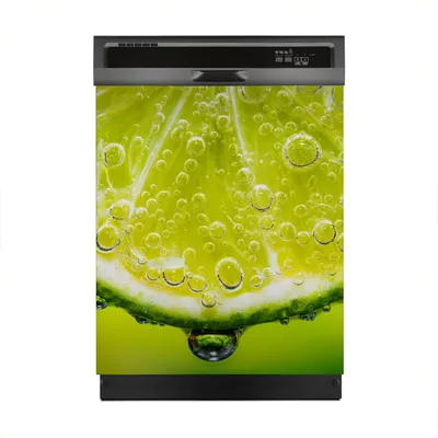 Produktbild von Magnete Dekorative 60x70 cm Küche Magnetmatte Spülmaschine - Zitronenscheibe
