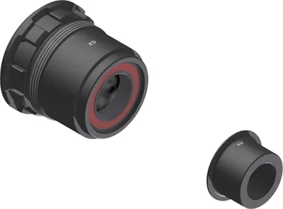 Sram XD Kassettenaufnahme,12 x 135 mm, Aluminium, Standard mit Standard-Lagern. mit Endkappe - DT Swiss Freilauf/Rotor Umrüstkit SRAM für Ratchet