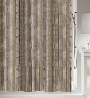 Produktbild von Spirella Anti-Schimmel Duschvorhang "Roman" Anti-Bakteriell, waschbar, wasserdicht Polyester 120x200cm