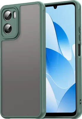 Obrázok produktu pre Puzdro pre Motorola Moto G06/G06 Power - Zadný kryt Phonesta AirFrost Polopriehľadné - Matná zelená
