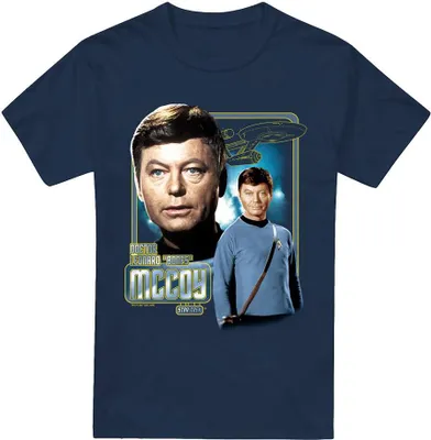 Obrázok produktu pre Star Trek - Tričko pre mužov TV5843 (M) (námornícka modrá)