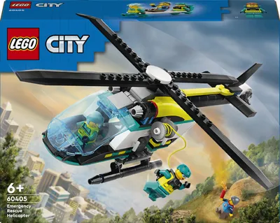 Immagine prodotto di LEGO City Elicottero Di Soccorso Di Emergenza 60405 - Set Da Costruzione 226 Pezzi