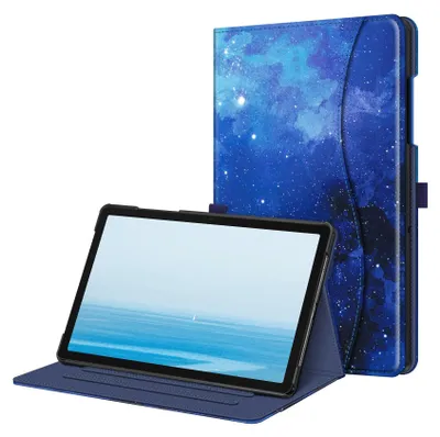 Produktbild von Fintie Hülle für Samsung Galaxy Tab A11+ Plus 11" 2025 / Tab A9+ Plus 11 Zoll 2023 Tablet, Multi-Winkel Folio Schutzhülle Dokumentenfach, Sternenhimmel