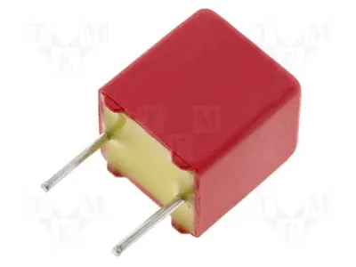 Produktbild von 10x Kondensator: 150pF 5mm 2,5% 4,5x6x7,2mm  1kV/μs FKP2D001501D00HSSD kondensator