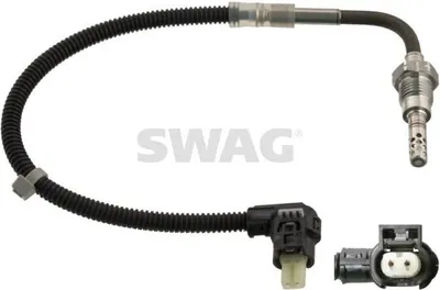 Produktbild von SWAG 10 10 0827 Abgastemperatursensor passend für MERCEDES-BENZ A-Klasse (W169) 295mm