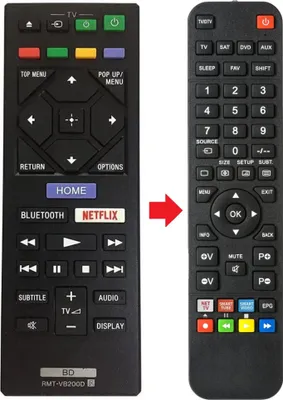 Produktbild von Fernbedienung geeignet für SONY RMT-VB200D
