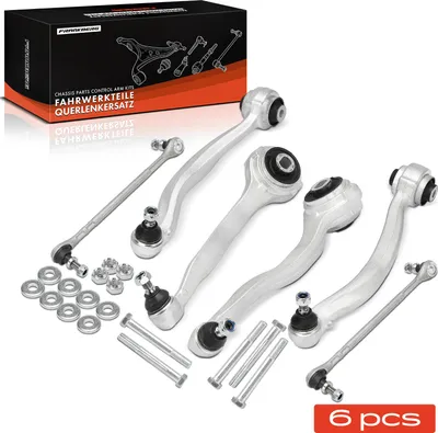 Image de Frankberg 6x Bras de suspension avant pour Mercedes-Benz Classe C Coupé W204 S204