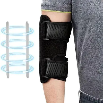 Obrázek produktu pro Bandáž na loket – podpora při syndromu kubitálního tunelu – prodyšný materiál
