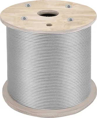 Produktbild von Drahtseilkabel aus Edelstahl 304, 1/4", 7x19, 200 Fuß