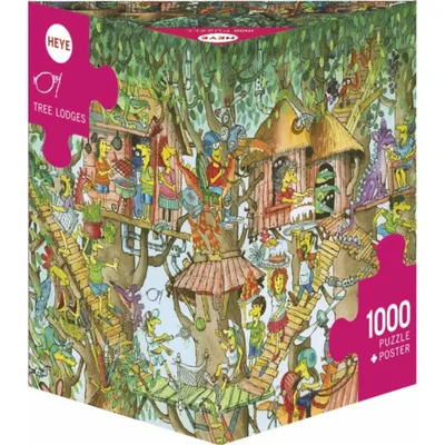 Immagine prodotto di HEYE Puzzle Cottage tra gli alberi 1000 Teile