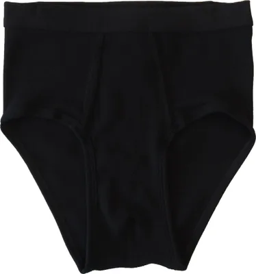 Produktbild von HERMKO 3248 Herren Slip aus 100% Baumwolle mit Eingriff Doppelripp; kochfest, Größe:D 9 = EU 3XL, Farbe:schwarz