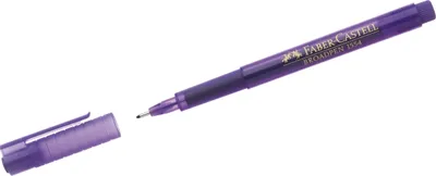 Produktbild von Fineliner Broadpen 1554 0,8 mm violett Packung mit 10 Stück