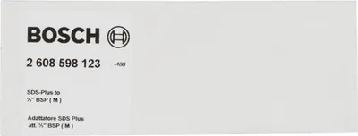 Productafbeelding van Adapter voor diamantboorkronen, machinezijde SDS plus, kronenzijde G 1/2 inch, 115