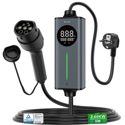 Produktbild von EV-Ladegerät, intelligente Temperaturregelung, mehrere Schutzfunktionen, 3.6KW 5M