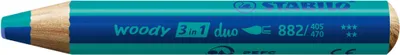 Produktbild von STABILO woody 3 in 1 duo, Türkis, Ultramarine, 1 Stück(e)