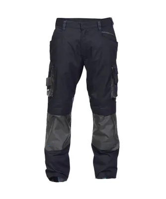 Produktbild von DASSY® Nova Arbeitshose mit Kniepolstertaschen NACHTBLAU/ANTHRAZITGRAU Gr.44 Länge: STANDARD