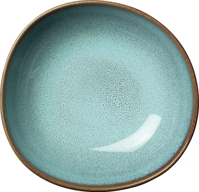 Obrázok produktu pre Villeroy & Boch Lave, Šalátový tanier, Kolo, hlina, Tyrkysová, Osobné, 1 osôb