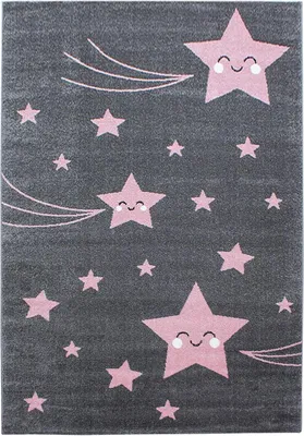Produktbild von Kinder Teppich KIDS Pink 140 x 200 cm