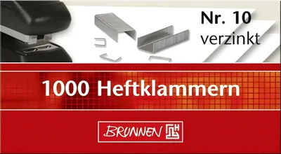 Produktbild von BRUNNEN Heftklammern 10 1020613