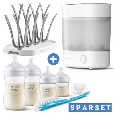 Produktbild von Philips Avent 8-tlg. Starter-Set inkl. Dampfsterilisator