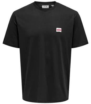 Produktbild von T-Shirt Only & Sons 22033190-JETBLACKLOGO für Herren