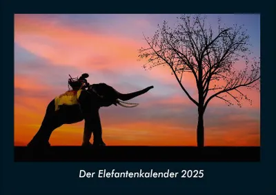 Produktbild von Der Elefantenkalender 2025 Fotokalender DIN A4