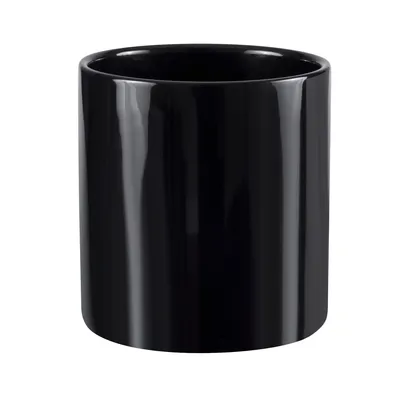 Produktbild von Keramický kvetináč Roller čierny kvetináč 20 cm priemer