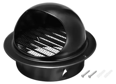 Obrázek produktu pro Kryt o průměru 150 mm / 6 palců pro ventilaci, vnější stěnová ventilace z nerezové oceli