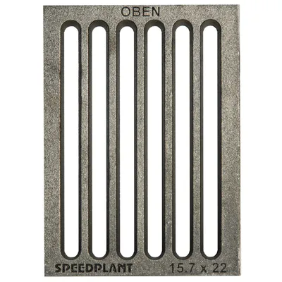 Produktbild von SPEEDPLANT Kaminrost 15,7 x 22 cmAscherost Ofenrost Gusseisen