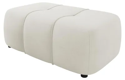 Produktbild von MIRJAN24 Polsterhocker Furyn, Moderne Sitzhocker vom Hersteller, Holzkonstruktion (Farbe: Velo 621)