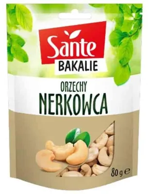 Produktbild von Sante Bakalia Cashewnüsse 80g